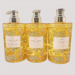 NEW 3x DW Home Citrus Grove Glass Bottle Liquid Hand Soap - 16 fl oz